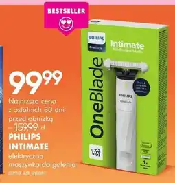 SuperPharm Elektryczna szczoteczka do golenia intimate oferta