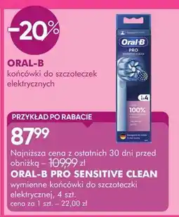 SuperPharm Końcówki Pro Sensitive Clean wymienne do szczoteczki elektrycznej oferta