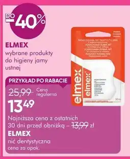 SuperPharm Nić dentystyczna Elmex oferta