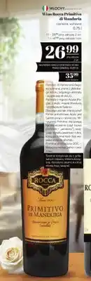 Polomarket Wino Rocca Primitivo di Manduria czerwone, wytrawne oferta