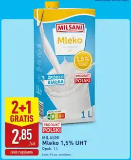 ALDI Mleko 1,5% UHT 2+1 GRATIS oferta