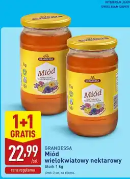 ALDI Miód wielokwiatowy nektarowy 1+1 GRATIS oferta