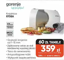 Max Elektro Krajalnica elektryczna Gorenje oferta