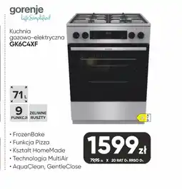 Max Elektro Kuchenka gazowo-elektryczna Gorenje oferta