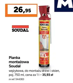 Bricoman Niskoprężna pianka montażowa Soudal oferta