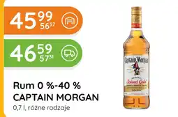 Eurocash Cash & Carry Rum Captain Morgan oferta
