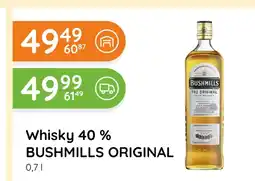 Eurocash Cash & Carry Whisky Bushmills oferta