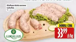 Hala Wola Kiełbasa biała Lukullus oferta