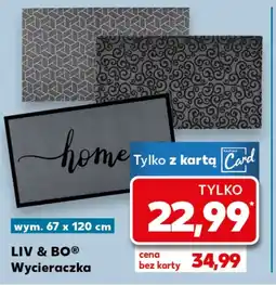 Kaufland Wycieraczka Liv & BO oferta