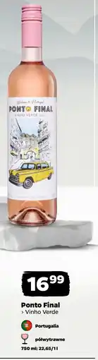 Netto Wino półwytrawne Ponto Final oferta