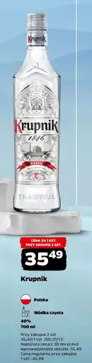 Netto Wódka Krupnik oferta