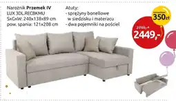 Black Red White Narożnik oferta