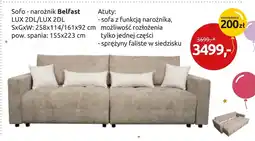Black Red White Sofa Belfast oferta