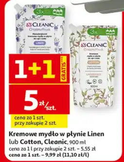 Auchan Mydło Cleanic oferta