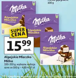 Auchan Mleczko alpejskie Milka oferta