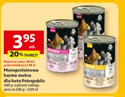 Auchan Mokra karma dla kota PetRepublic oferta