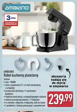 ALDI Robot planetarny Ambiano oferta