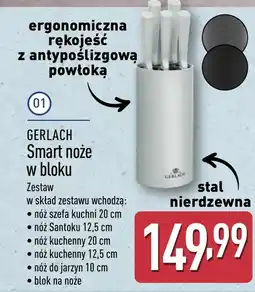 ALDI Zestaw noży Gerlach oferta