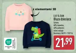 ALDI Bluza dziecięca Lily & Dan oferta