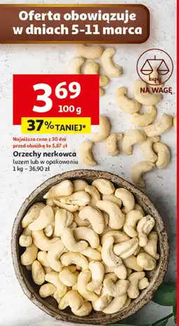 Auchan Orzechy nerkowca AC Marca oferta