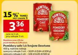 Auchan Pomidory krojone Dawtona oferta
