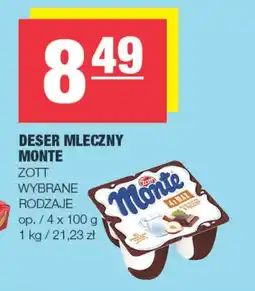 EuroSPAR Deser mleczny Zott oferta