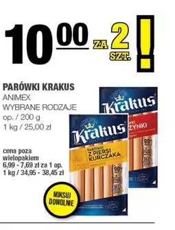EuroSPAR Parówki Krakus oferta