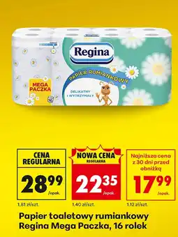 Biedronka Papier toaletowy Regina oferta