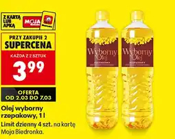 Biedronka Olej Wyborny oferta