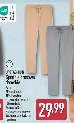 ALDI Spodnie dresowe Up2Fashion oferta