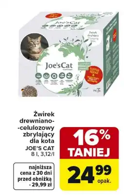 Carrefour Żwirek Joe's Cat oferta