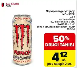 Carrefour Napój Monster oferta
