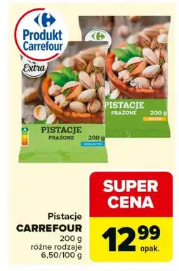 Carrefour Pistacje prażone Carrefour oferta