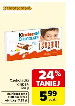 Carrefour Czekoladki Kinder Chocolate oferta