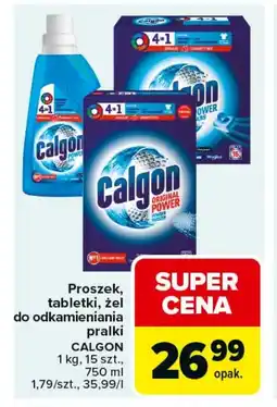 Carrefour Tabletki do pralki Calgon oferta