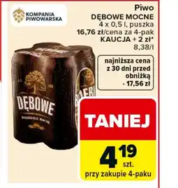 Carrefour Piwo Dębowe oferta