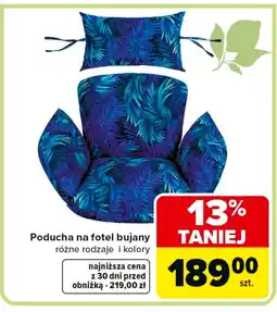 Carrefour Poduszka na fotel oferta