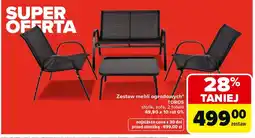 Carrefour Zestaw mebli ogrodowych Toros oferta