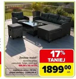 Carrefour Zestaw mebli ogrodowych oferta