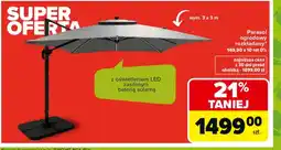 Carrefour Parasol ogrodowy oferta