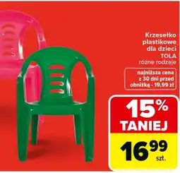 Carrefour Krzesełko Tola oferta