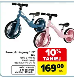 Carrefour Rowerek biegowy oferta