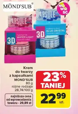 Carrefour Krem do twarzy MOND'SUB oferta