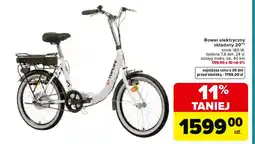 Carrefour Rower składany Ok oferta