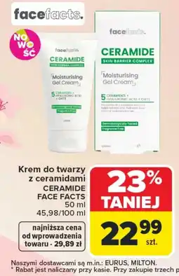 Carrefour Krem do twarzy Facefacts oferta