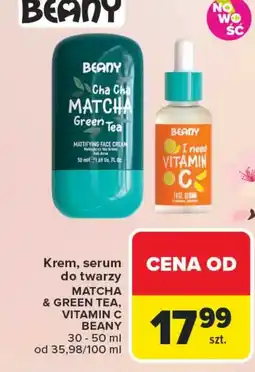 Carrefour Krem do twarzy Beany oferta