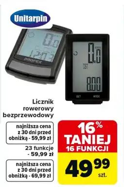 Carrefour Licznik rowerowy Profex oferta