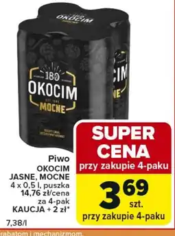 Carrefour Express Piwo Okocim oferta