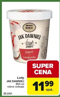 Carrefour Express Lody Bracia Koral oferta