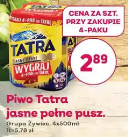 Bliski Piwo Tatra jasne pełne oferta